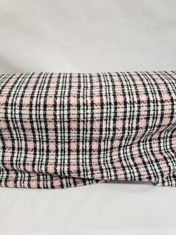 Pink Acrylic Tweed