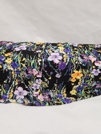 Black Bright Floral