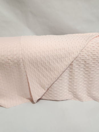 Baby Pink Hex Knit