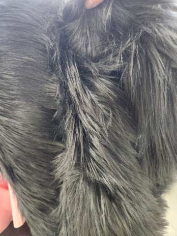 Black Shag Fur
